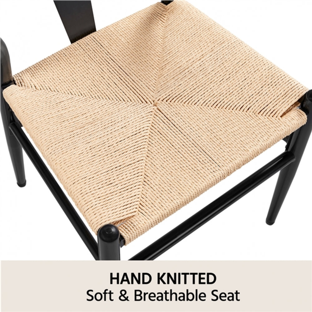 6pcs Weave Dining Chairs