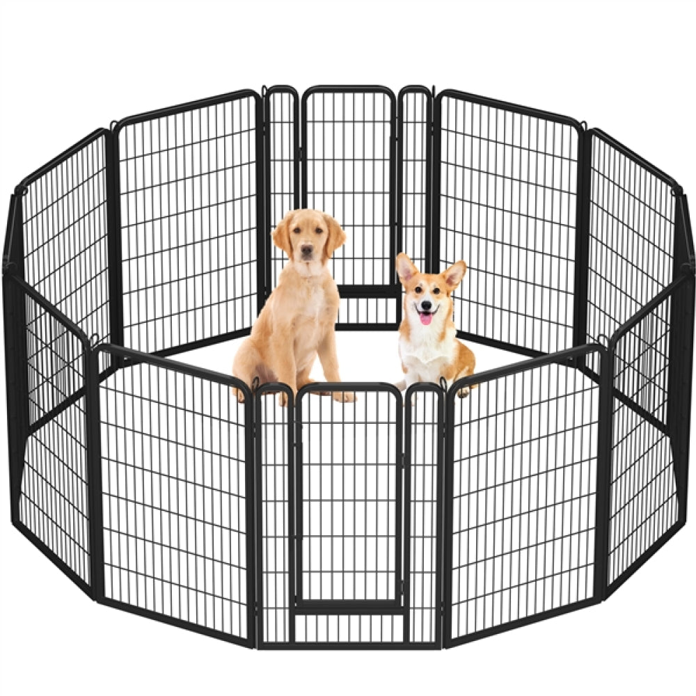 12 Panels Heavy Duty Dog Playpen Panels