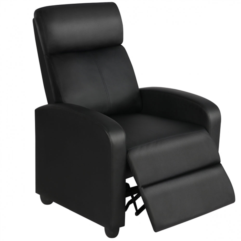 Recliner Chair PU Leather Recliner Sofa Adjustable Modern Single Reclining Chair