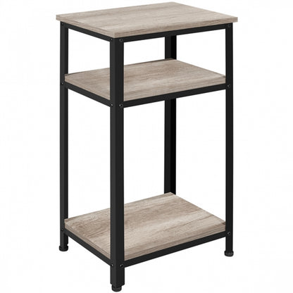 Side Table Rustic Industrial End Telephone Table