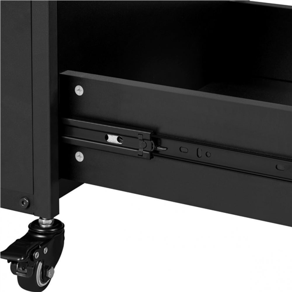 2 Sets Mobile Office File Cabinet