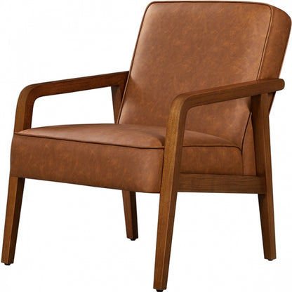 Set of Two Mid-Century Retro Modern Upholstered Lounge Chair Armchair