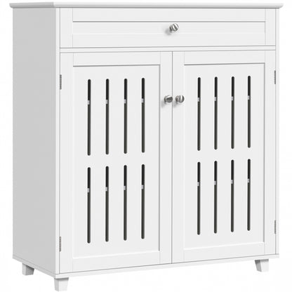 4 Tier Shoe Storage Cabinet 1 Drawer Closed Adjustable Shoes Rack