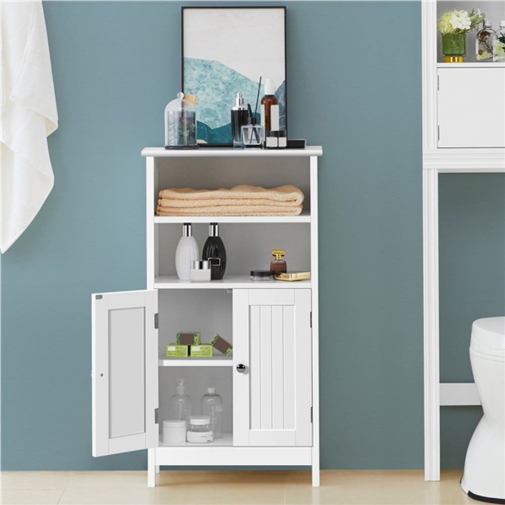 Free Standing Floor Cabinet Bathroom Storage Unit