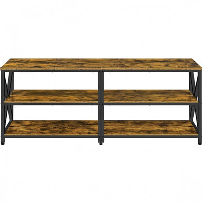 Vintage 3-layer TV Stand for TV up to 70 Inches