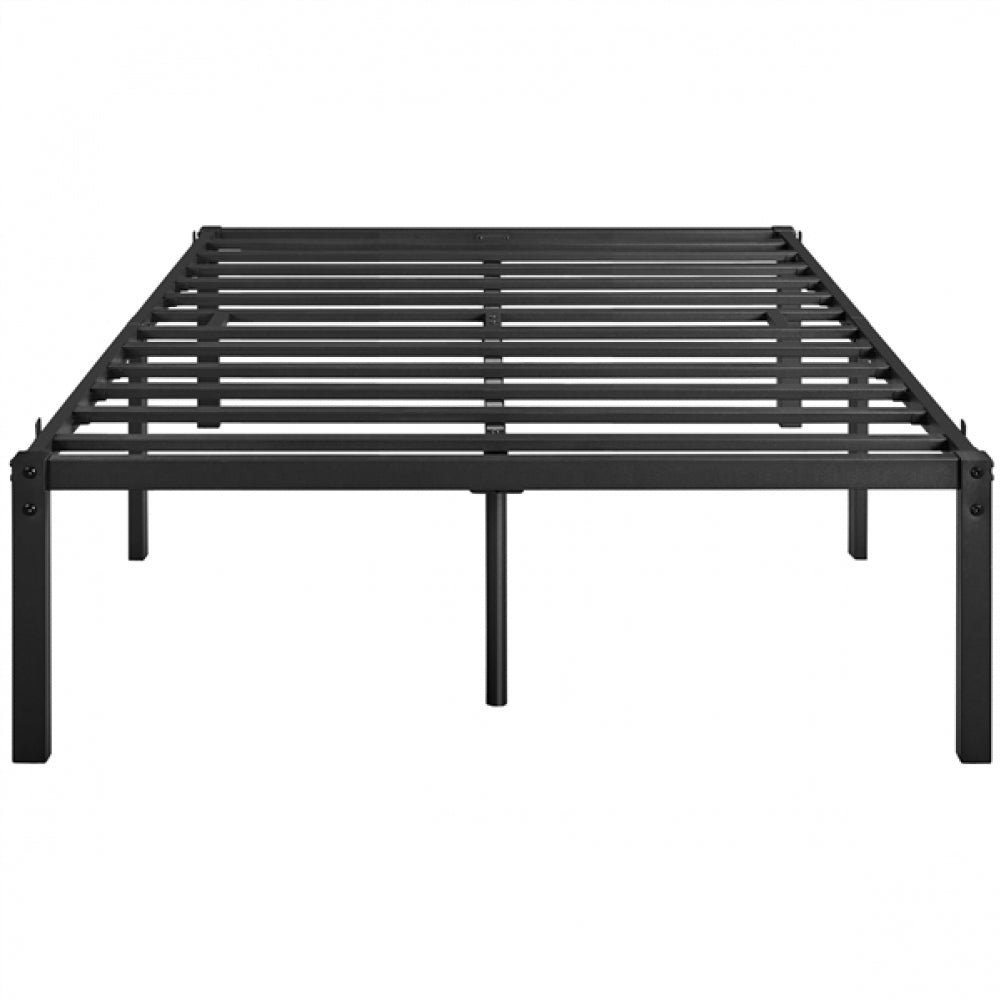 Double Metal Bed Frame with Heavy Duty Steel Slat Support