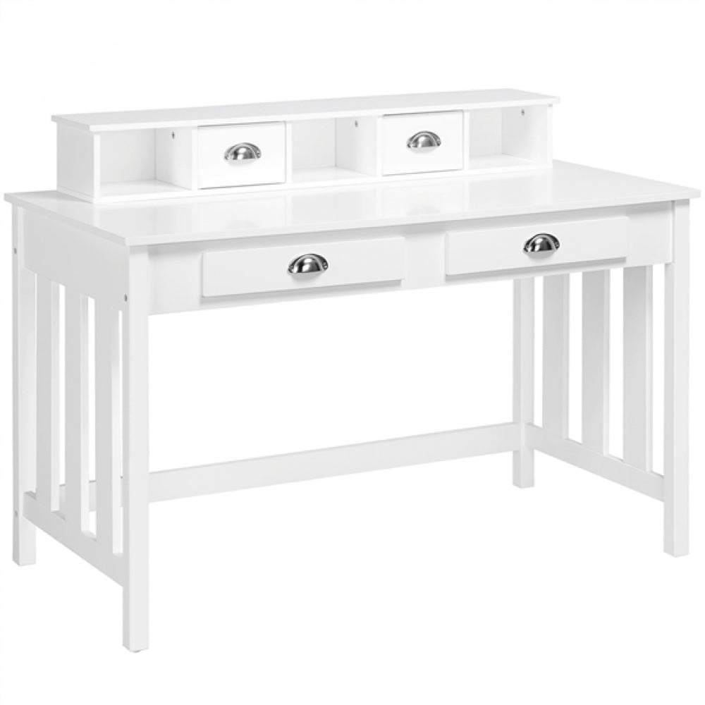Writing Computer Desk Modern Work Station Laptop Table Removable Floating Organizer