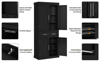 Kitchen Pantry Cabinet Tall Pantry Cupboard