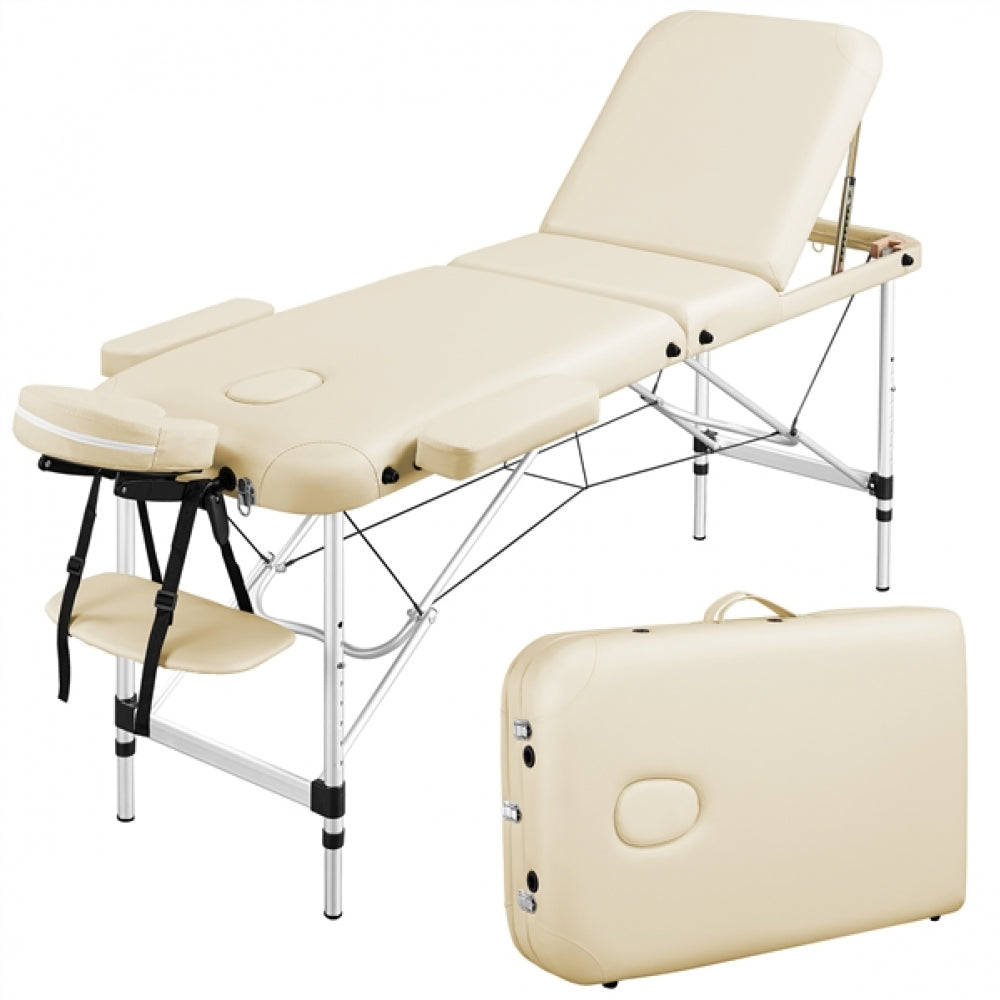 Professional 3 Fold Massage Bed Adjustable Massage Equipment