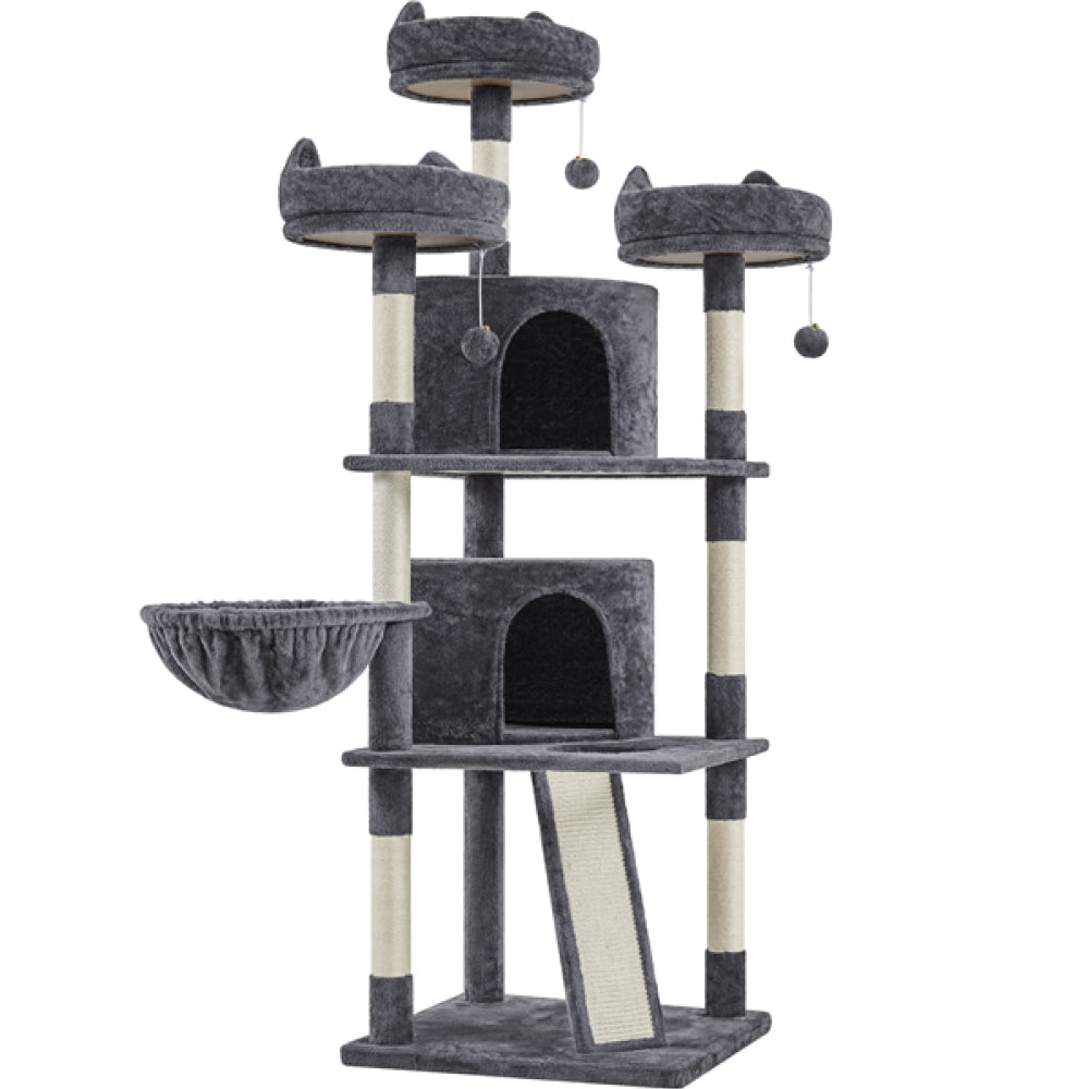 Large Cat Tree Big Cat House Plush Cat Tower