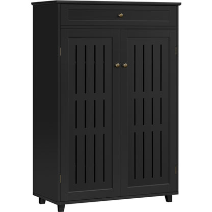 5-Tier & 1 Drawer Shoe Storage Cabinet