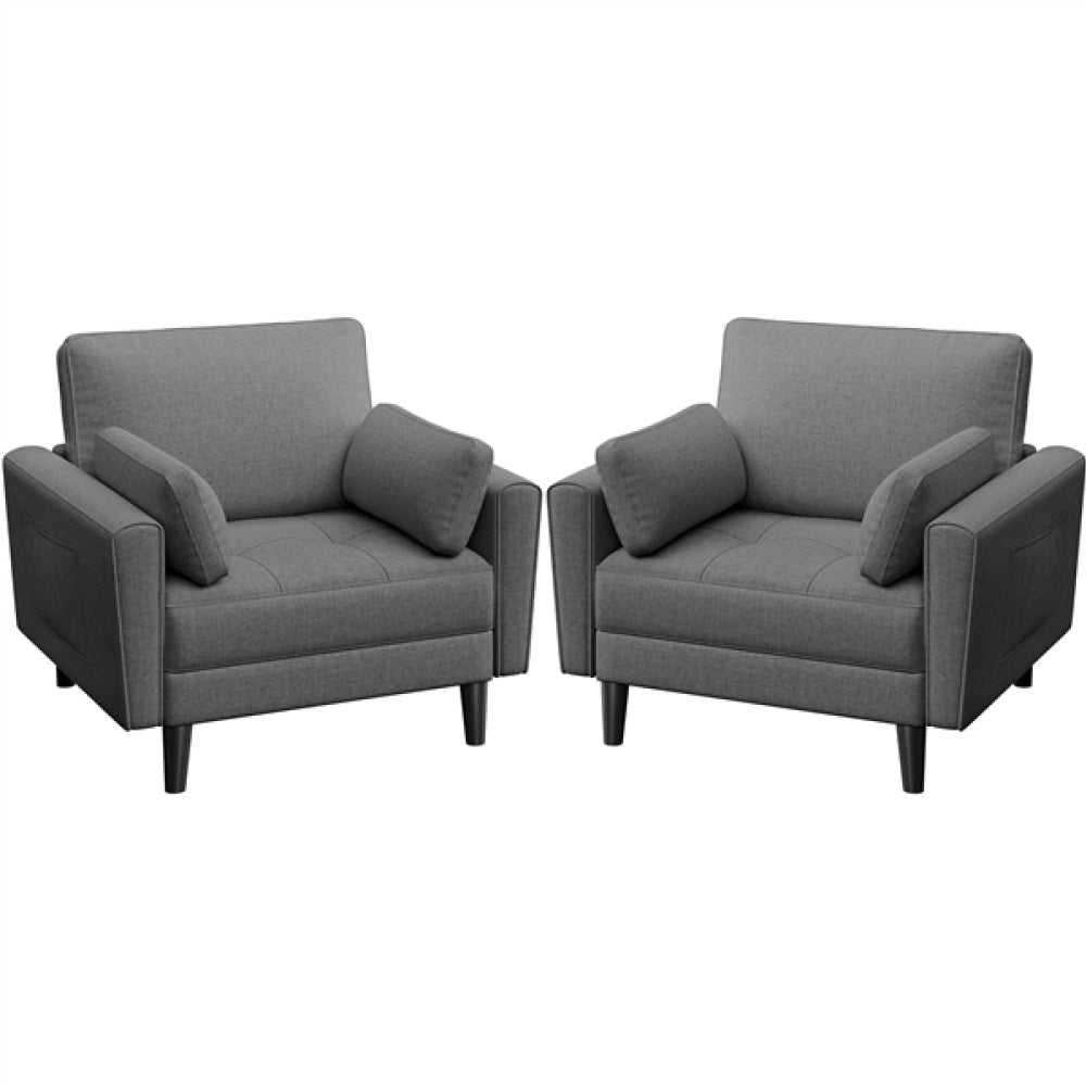 1x Sofa Couch 2x Oversized Armchairs