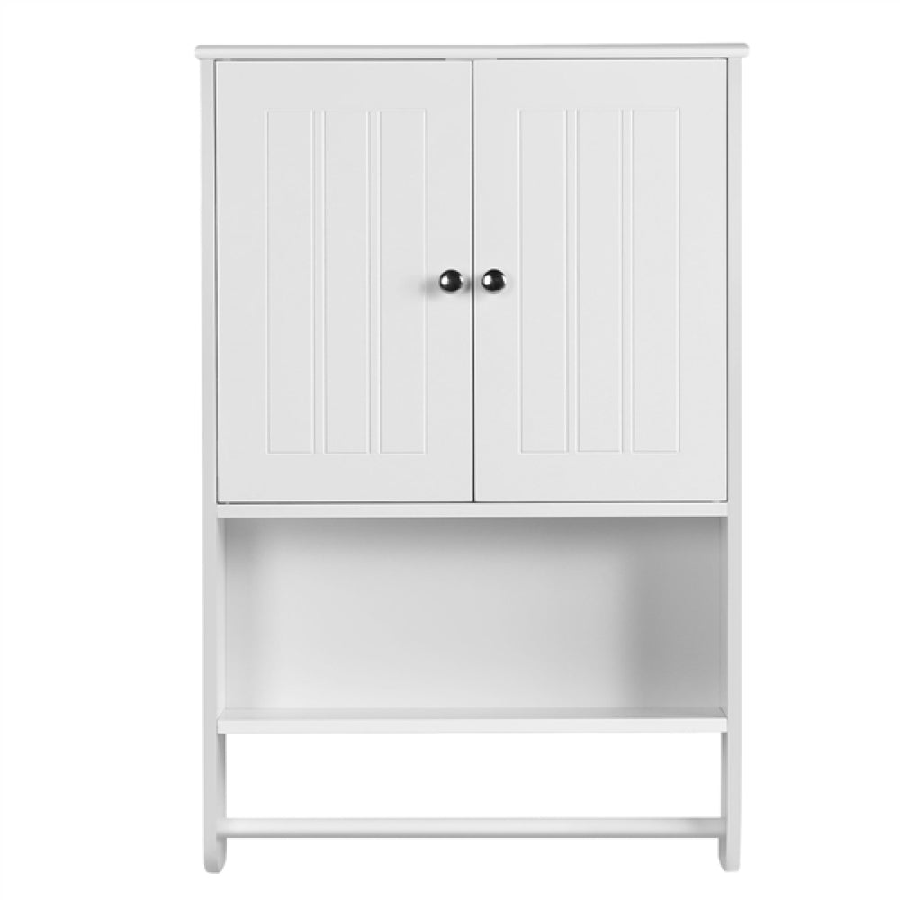 Bathroom Wall Cabinet with Towel Bar Wall Mount Organizer