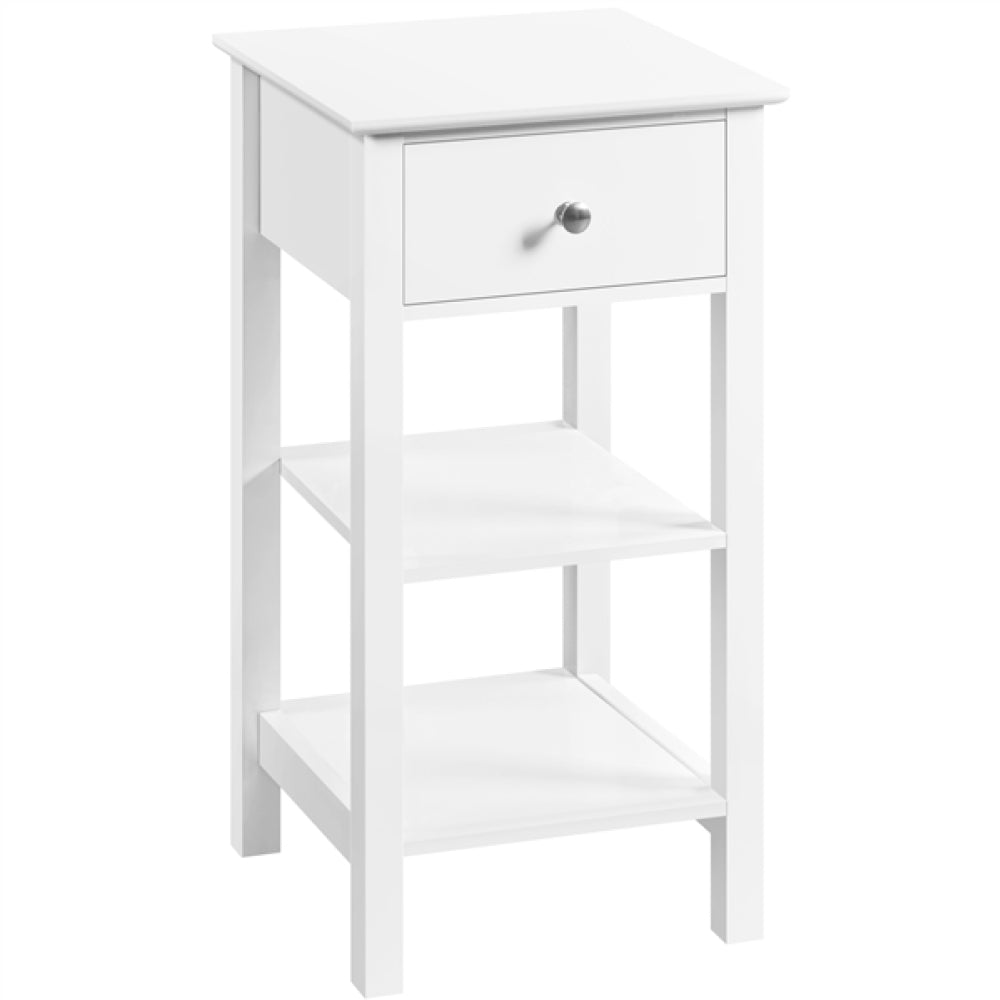 2PCS Narrow Bedside Table Nightstand