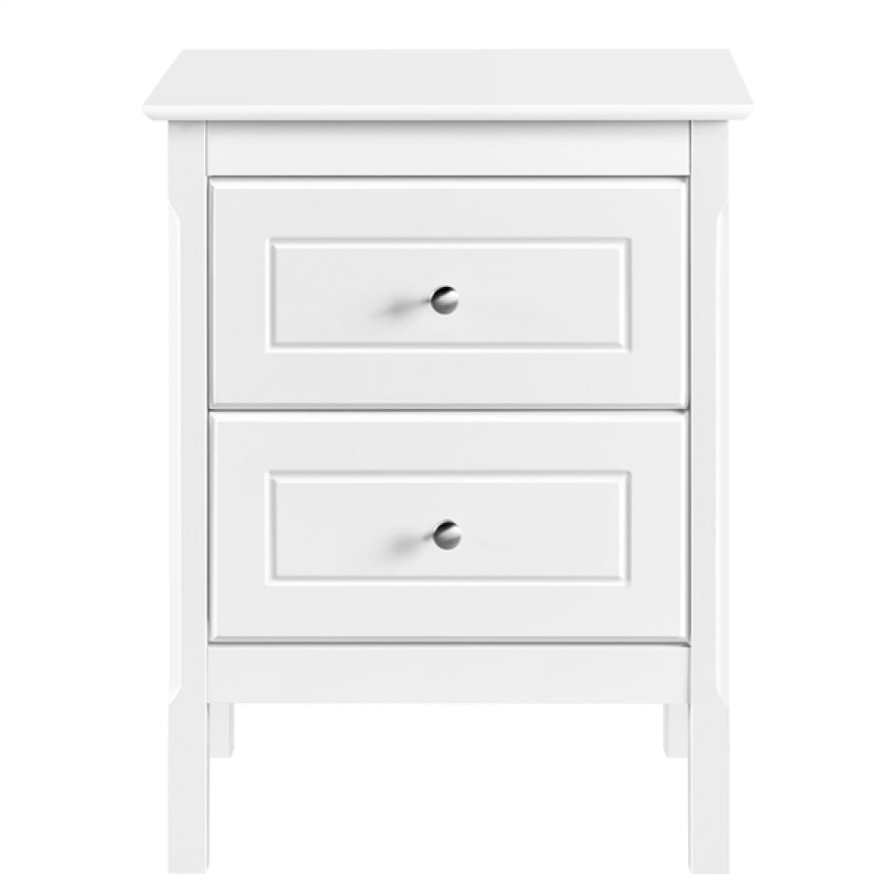 End Table Side Table Nightstand Bedside Table with 2 Drawers