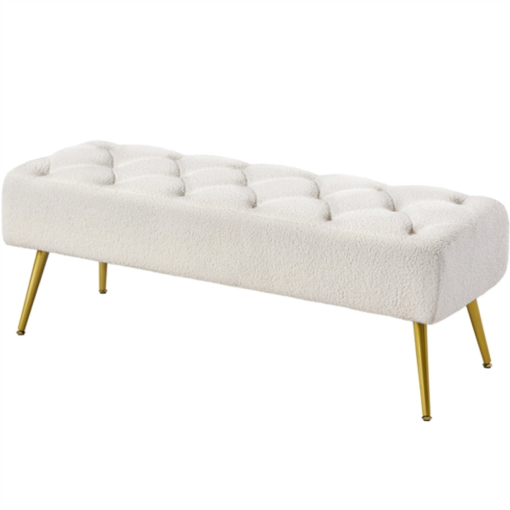 Upholstered Bedroom Benches Footrest Stool Ottoman Footstool Bench