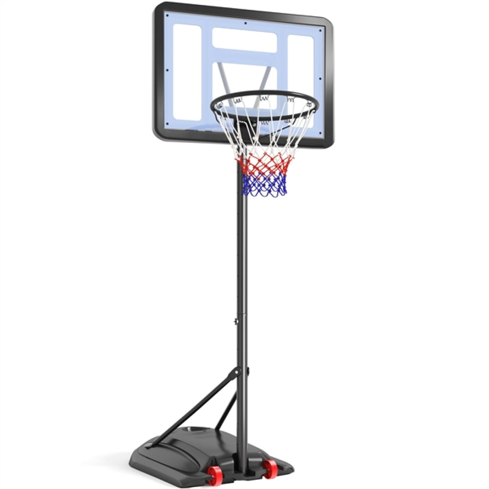 7.2-9.2FT Height-Adjustable Basketball Hoop System