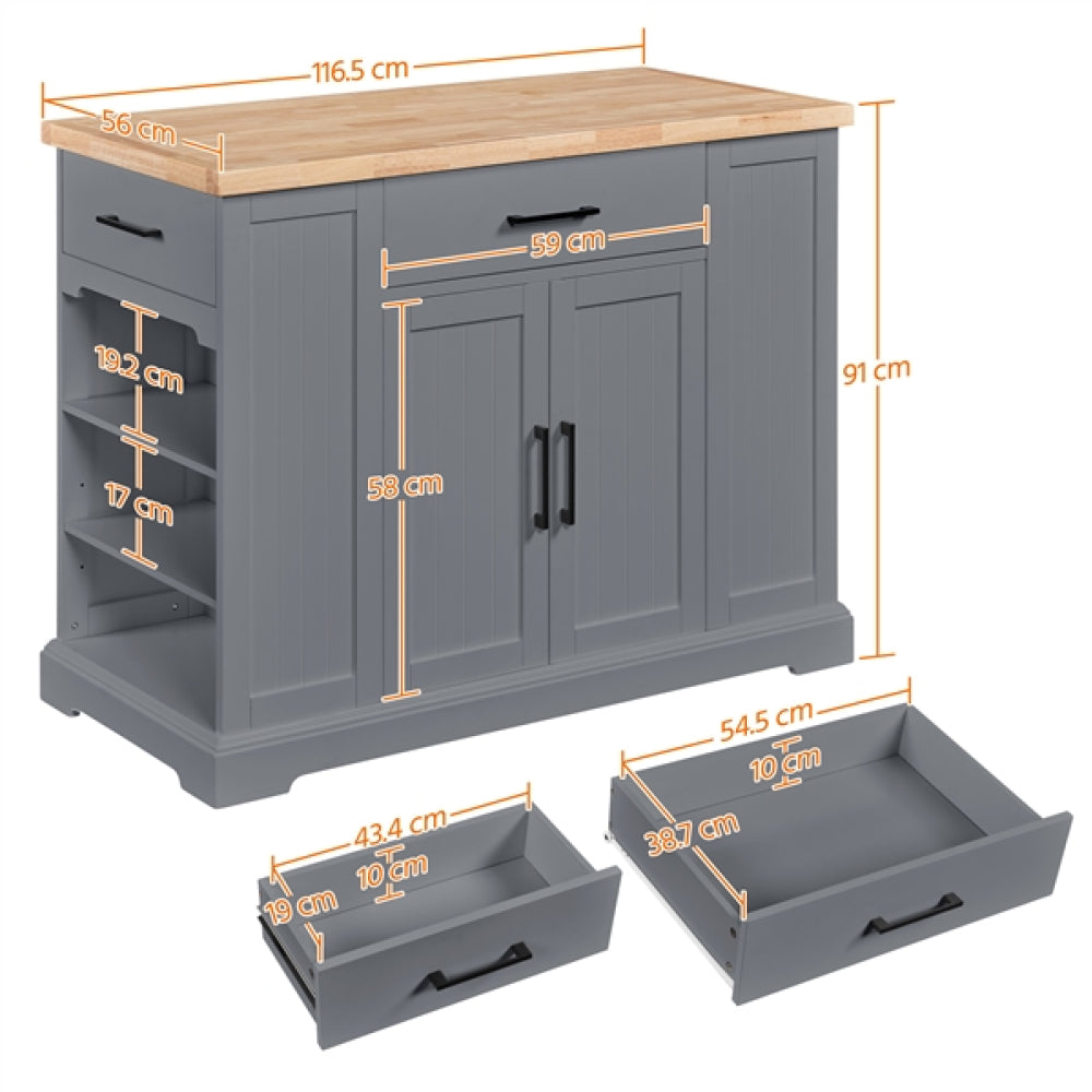 Wooden Kitchen Island Kitchen Cart Kitchen Trolley