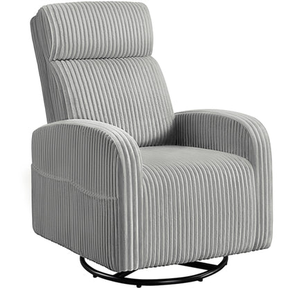 360-Degree Swiveling Nursing Glider Chair Rocking Chair