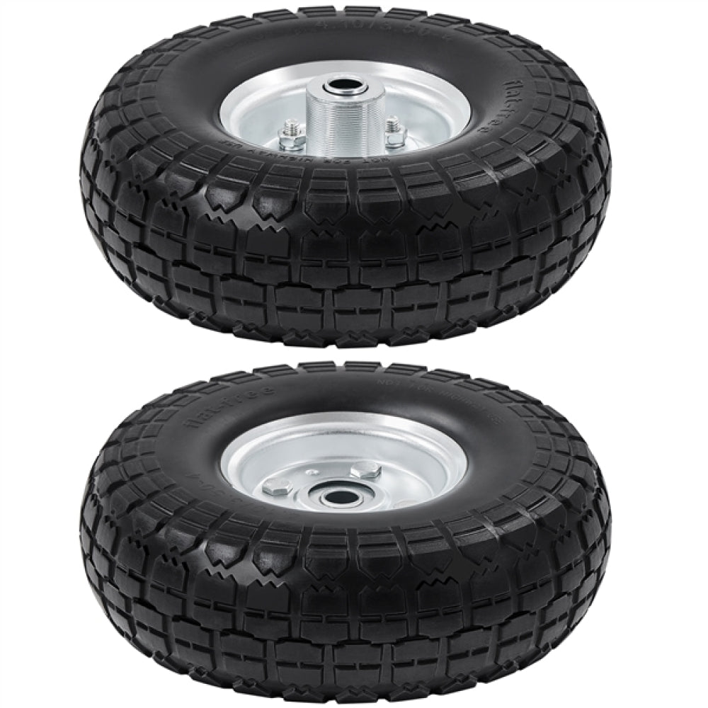 2PCS Garden Sack Truck Trolley Cart Wheel Tire Tyre