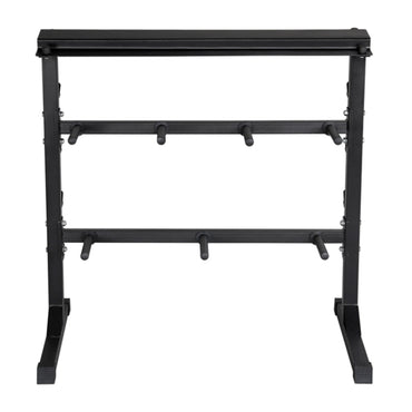 3 Tier Dumbbell Barbell Rack Weight Plate/Bar Storage Holder
