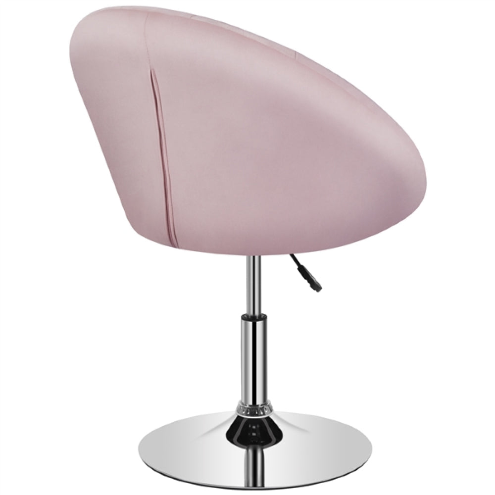 Makeup Vanity Chair Tufted Style Barrel Chair