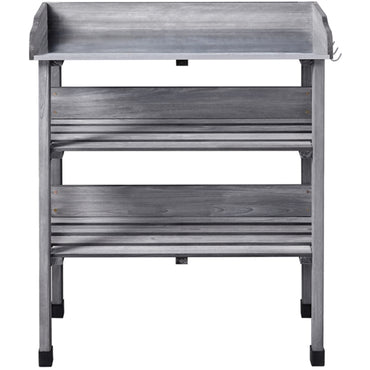 3-layer Outdoor Potting Bench Gardening Table