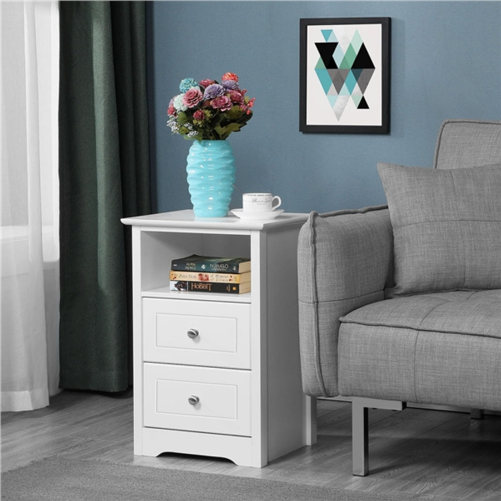 1 Pair Side Table Bedside Tables End Table Nightstand