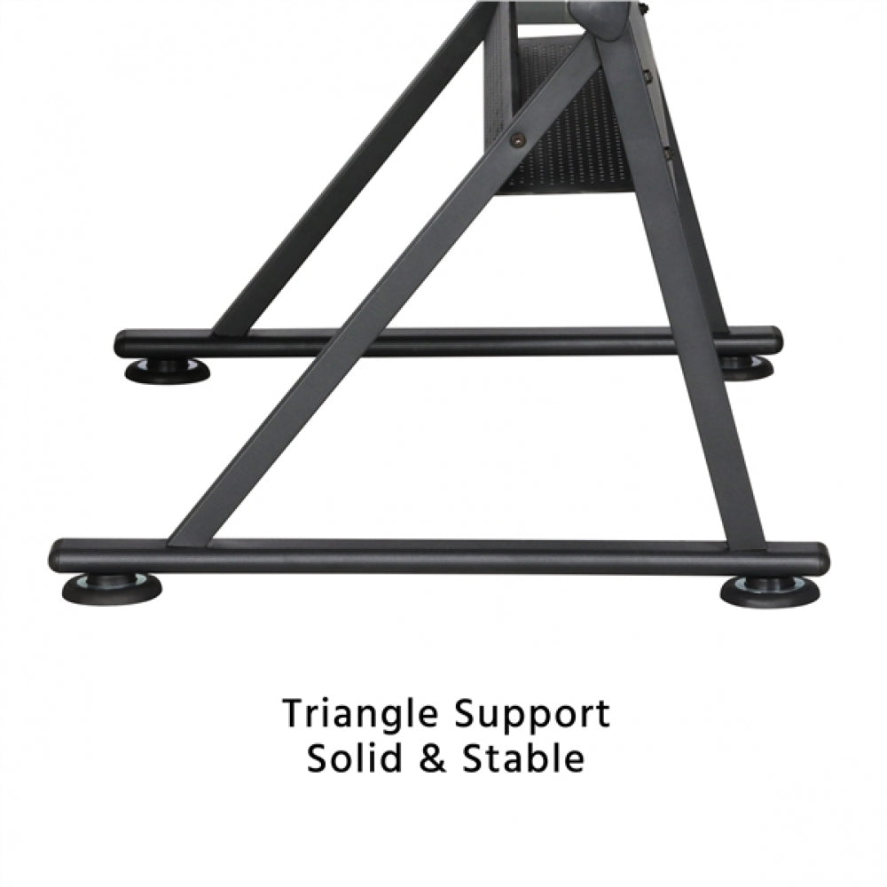 Drafting Table & Stool Set with Adjustable Table Angles & Heights All-in-One