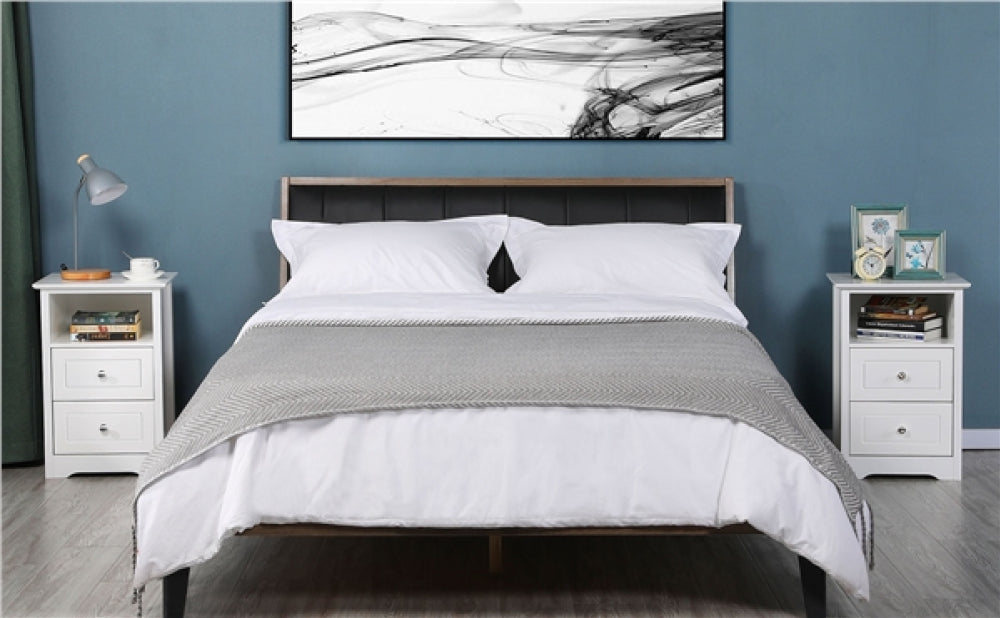 1 Pair Side Table Bedside Tables End Table Nightstand