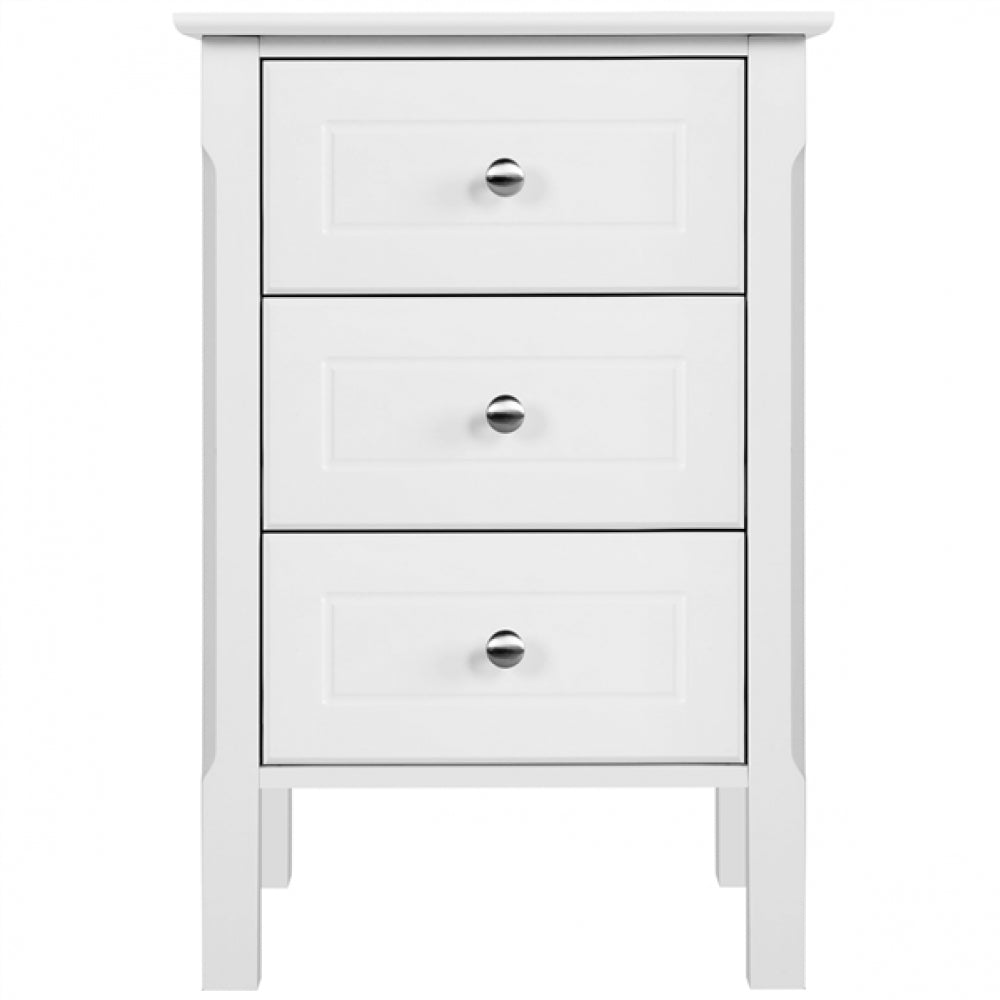 End Table Side Table Nightstand with 3 drawers