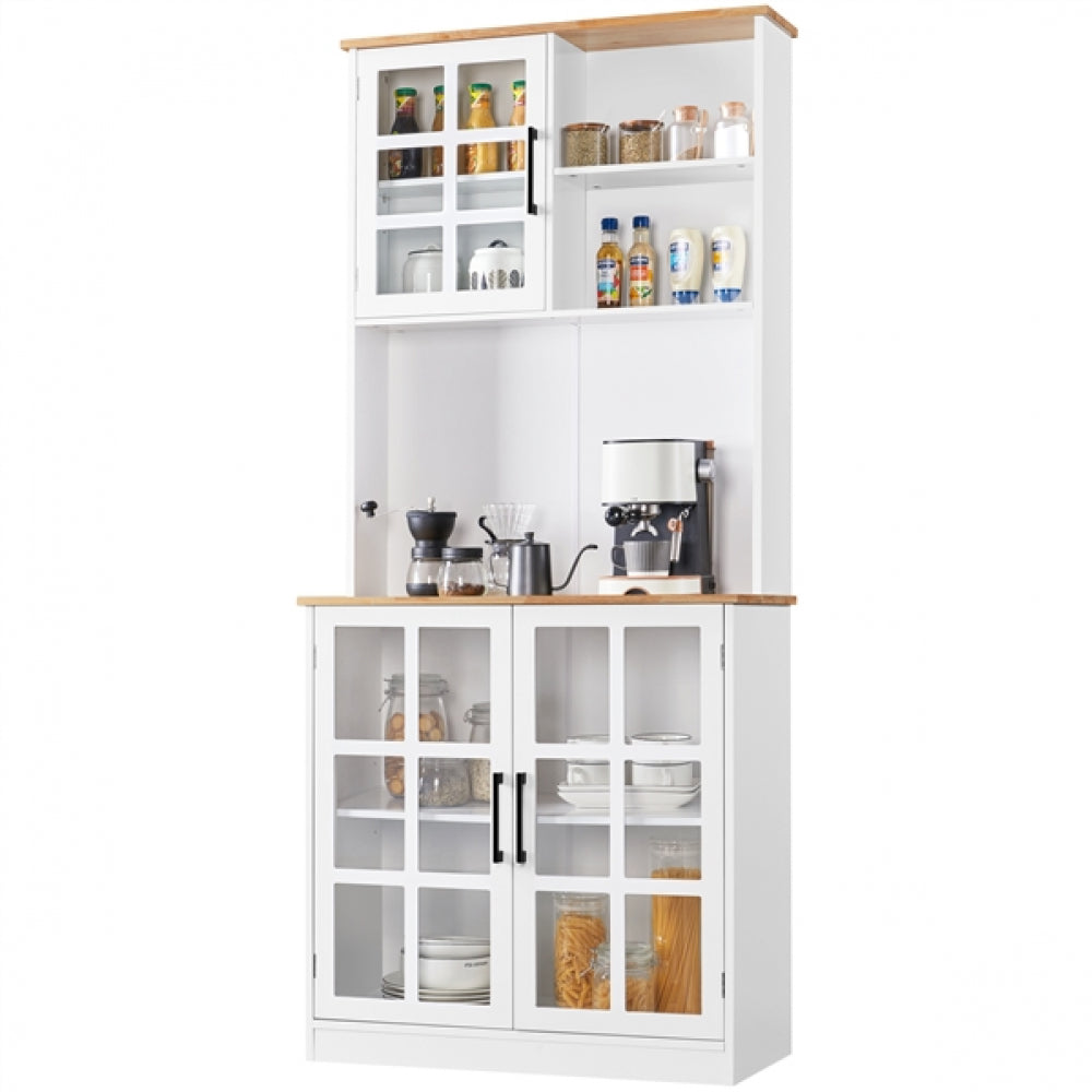Kitchen Pantry Storage Cabinet Large Countertop Storage Kitchen Buffet