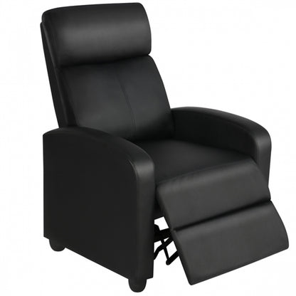 1 pair PU Leather Recliner Chairs