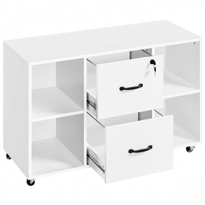 Vintage File Cabinet Mobile Letter Size File Cabinet