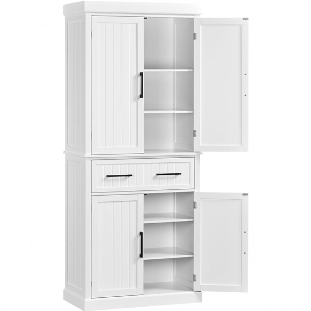 Tall Pantry Cupboard Kitchen Pantry Cabinet Freestanding Storage Cabinet