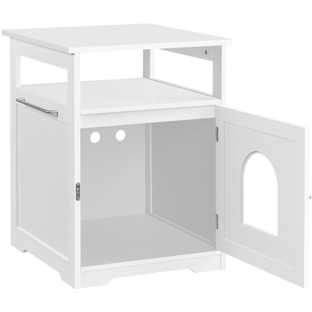 End Table for Pet House Pet Crate Indoor Cat Litter Box