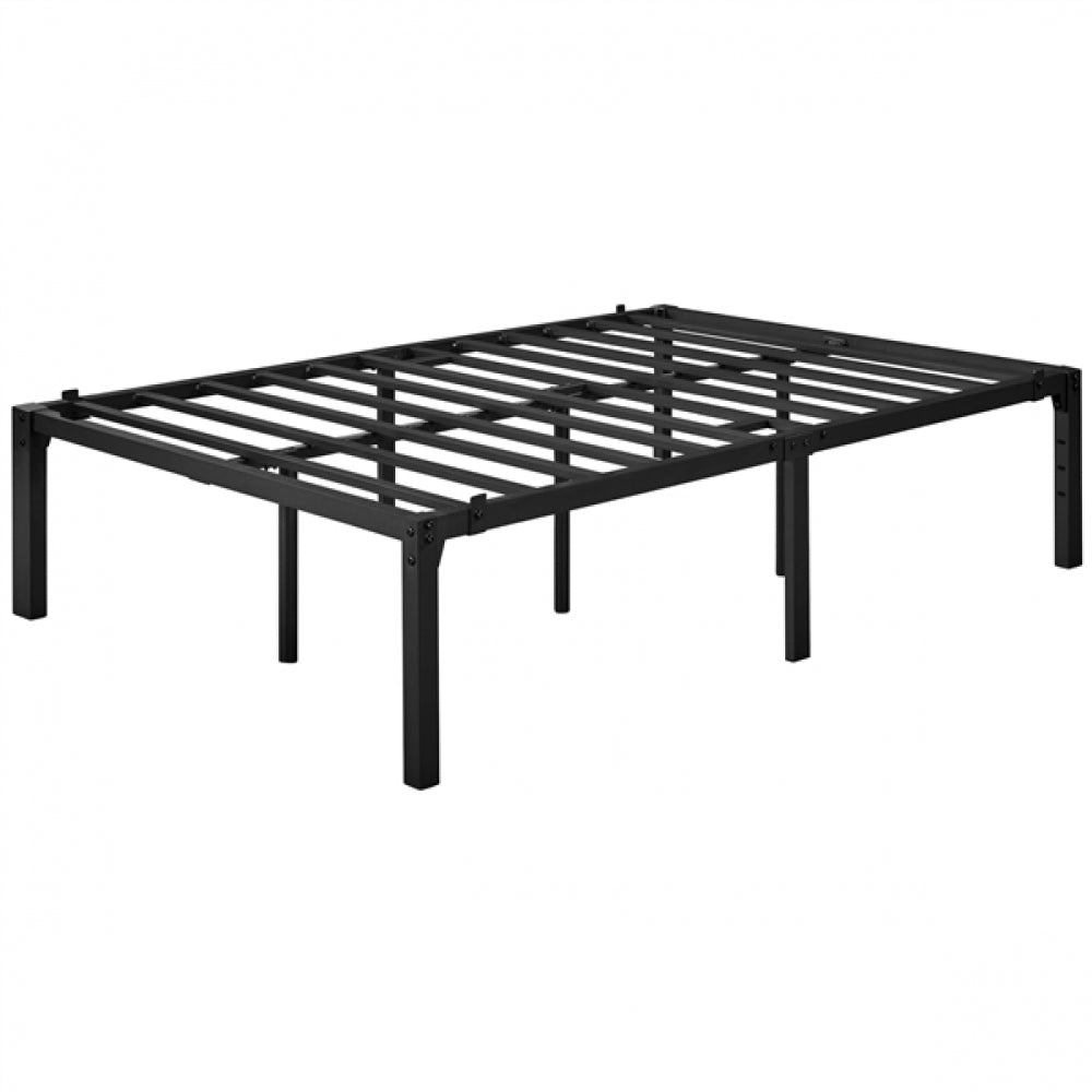 Double Metal Bed Frame with Heavy Duty Steel Slat Support