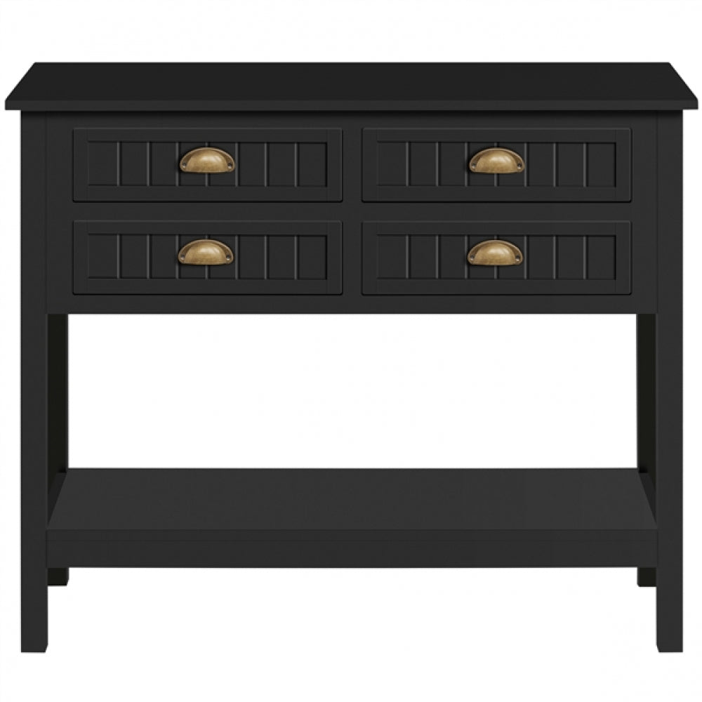 4-Drawer Console Table Hall Table