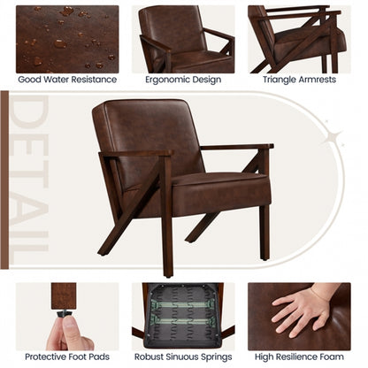 2pcs Accent Chair Armchair Lounge Chair