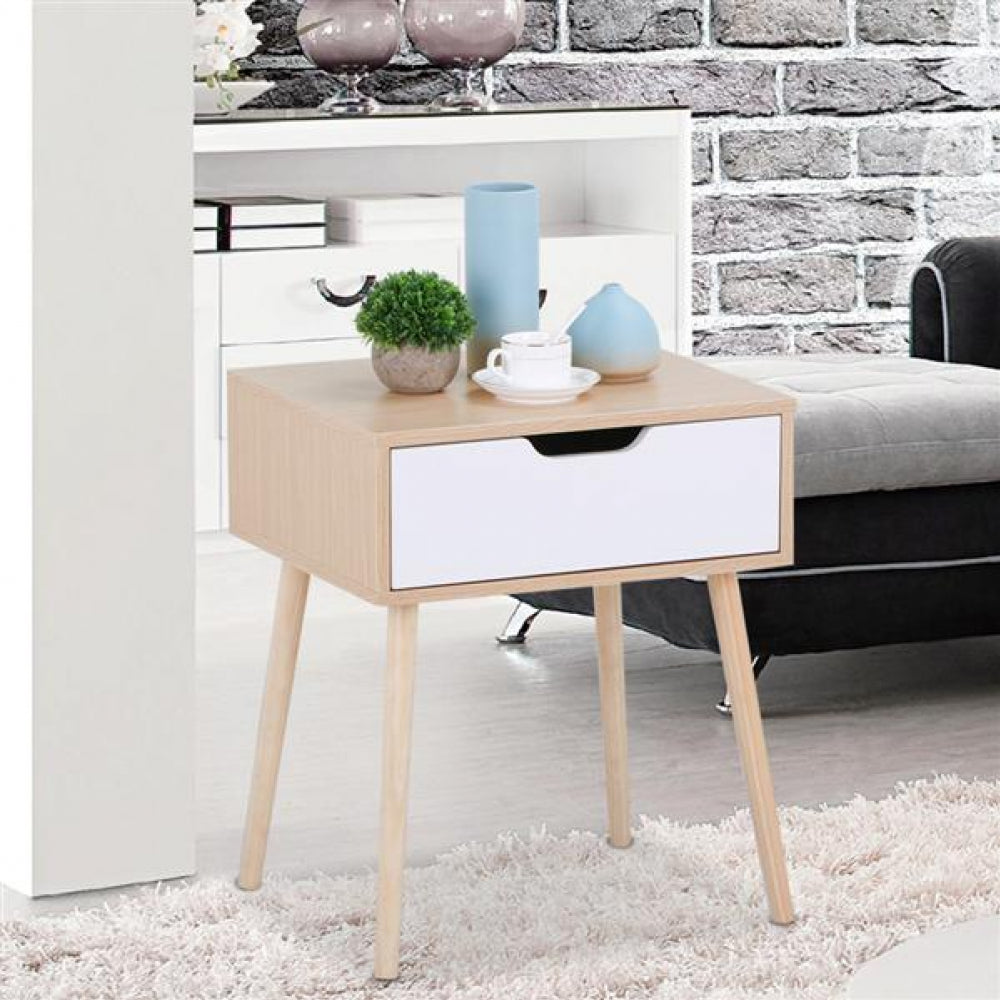 2pcs Brand New Bedside Table Nightstand End Table Nightstand