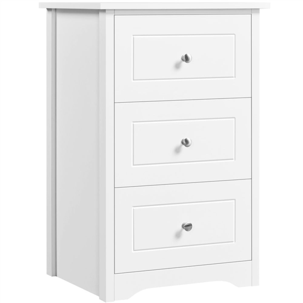 Extra Large End Table Classic Side Table Storage Cabinet