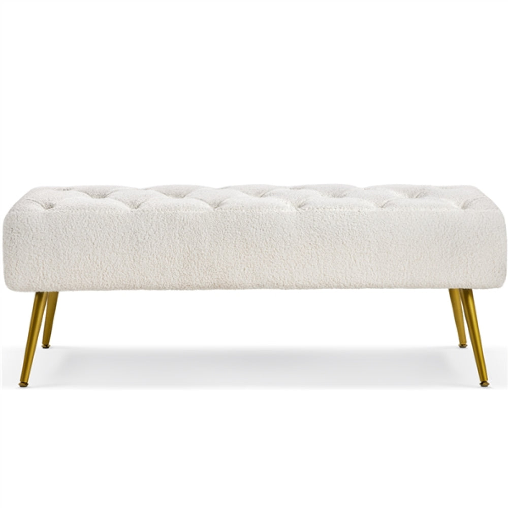 Upholstered Bedroom Benches Footrest Stool Ottoman Footstool Bench