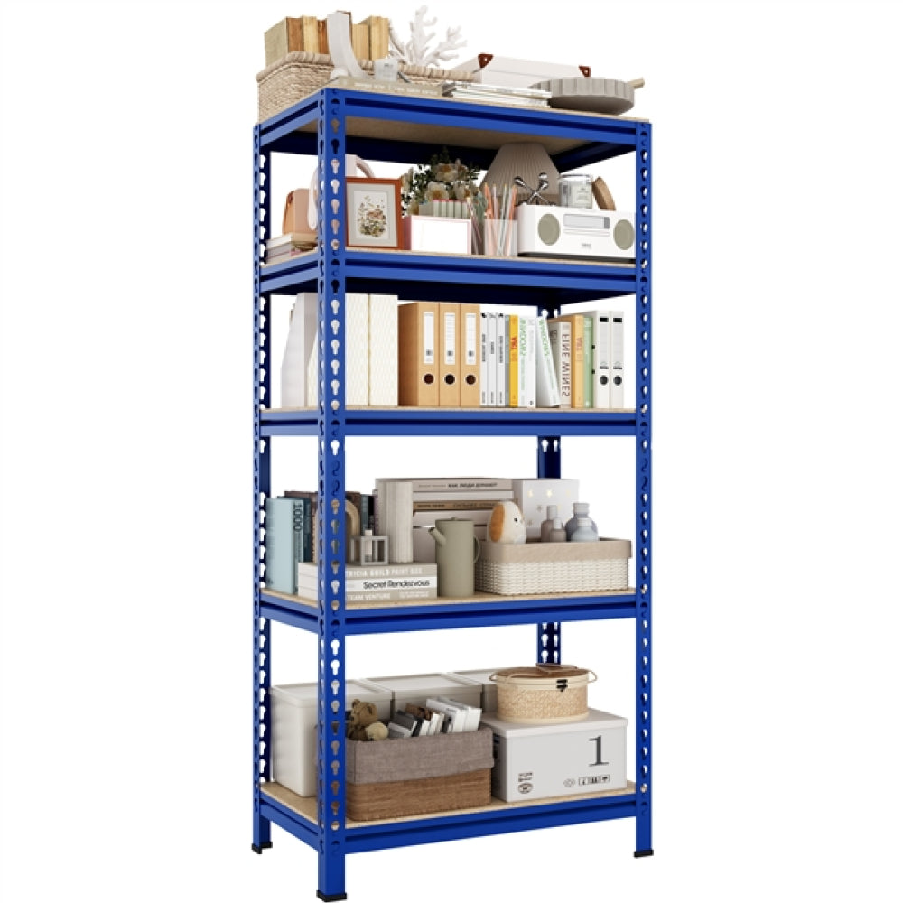 5-Tier Utility Shelves Adjustable Metal Shelving Units