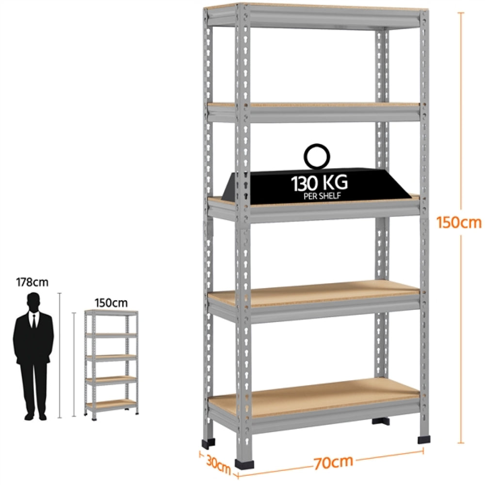 Boltless Assembly Garage Shelves Storage Organizer