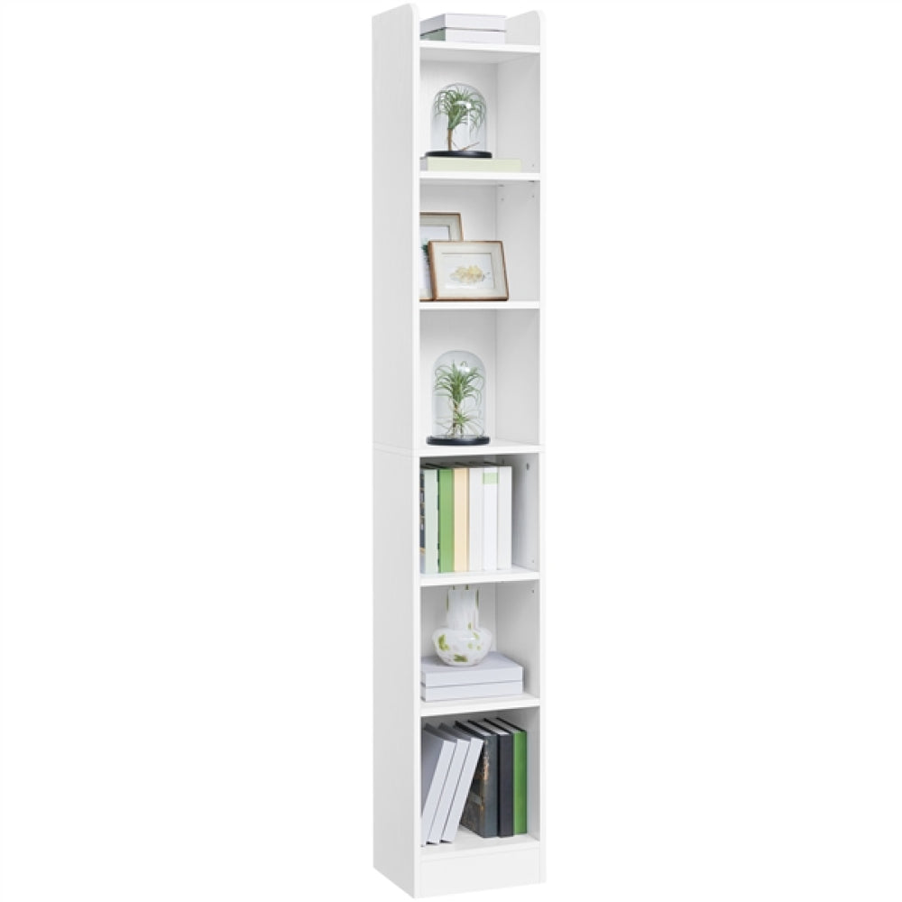 7-layer Narrow Open Shelf Bookshelf