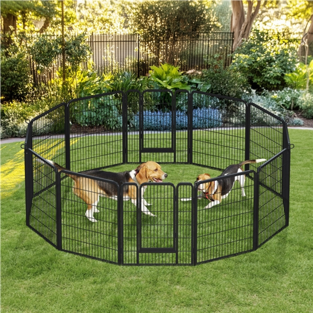 12 Panels Heavy Duty Dog Pen