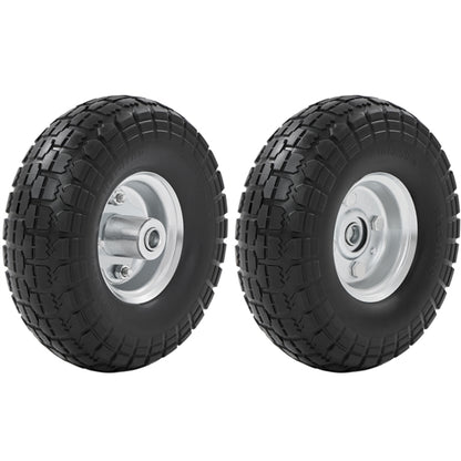 2PCS Garden Sack Truck Trolley Cart Wheel Tire Tyre