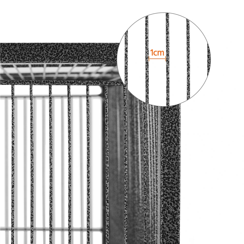 53.5″H Mobile Large Parrot Cage w/ Stand Bird Cage