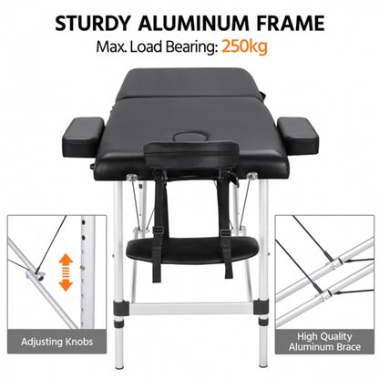 Adjustable Massage Bed Folding Salon Bed Massage Couch