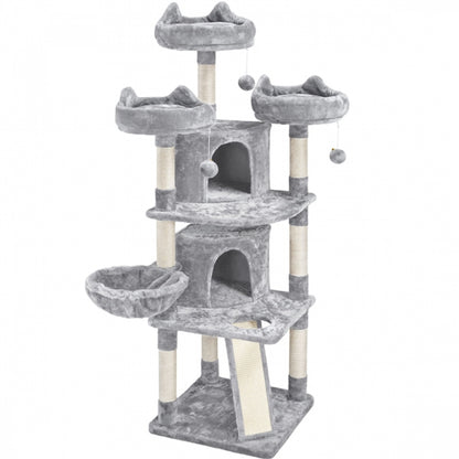 Large Cat Tree Big Cat House Plush Cat Tower